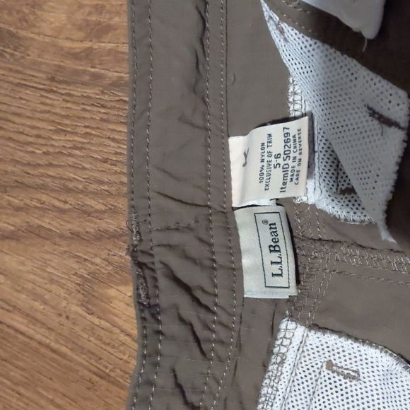 Excellent L.L. Bean Kids Convertible Pants Set, size 4/5 (but fit like 4/5/6) - Picture 2 of 7